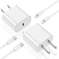 USB C Charger,2Pack 20W Fast Charging Block with 2 Pack 6FT Cable Compatible with Iphone 14 13 12 11 Pro Max XR XS X,Ipad Case